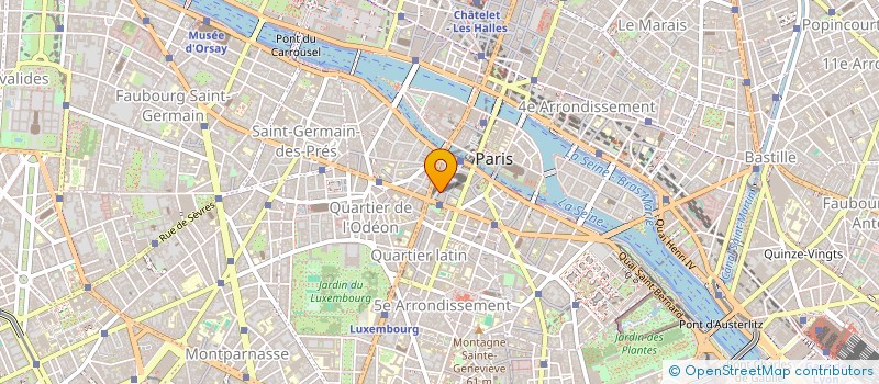 localisation de l'entreprise L'AUDACE  PARIS