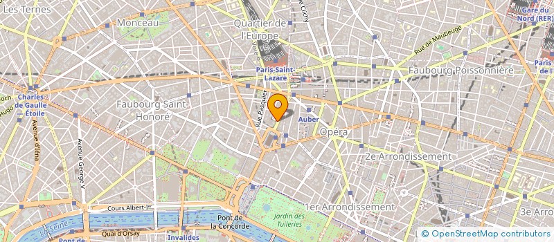 localisation de l'entreprise L'AUDACE  PARIS