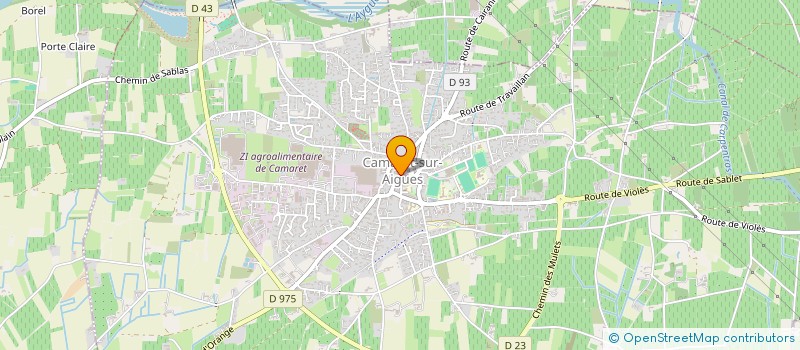 localisation de l'entreprise L'AUDALINE DE CALA D'ORO  TRAVAILLAN