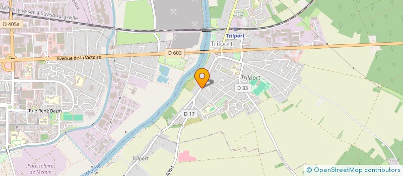 localisation de l'entreprise L'AUDITEUR  TRILPORT