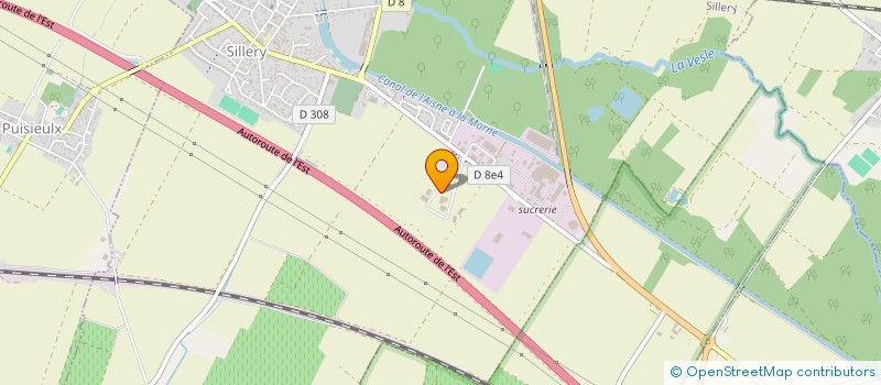 localisation de l'entreprise L'AUDITEUR ENERGETIQUE  SILLERY