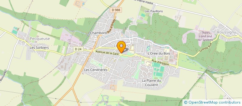 localisation de l'entreprise L AUGUSTE COMPAGNIE à LIMOURS