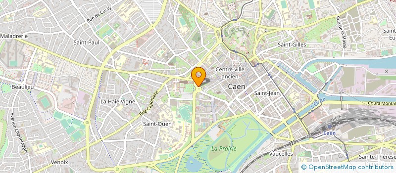 localisation de l'entreprise L'AULNE VERT CPIE VALLE DE L'ORNE à CAEN