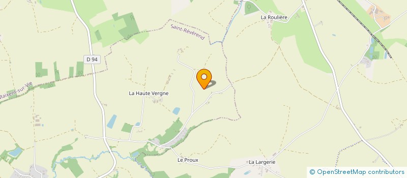 localisation de l'entreprise L' AUMARIERE  SAINT-REVEREND