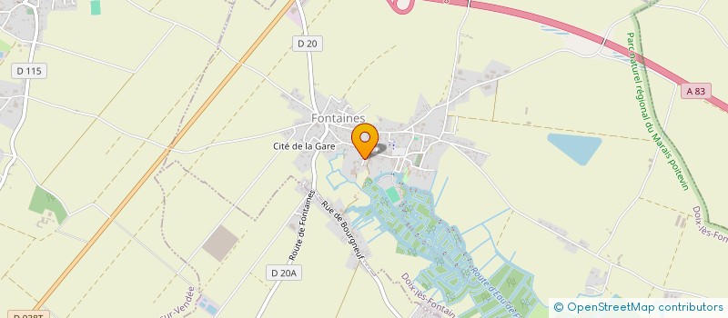 localisation de l'entreprise L'AUMEE  DOIX LES FONTAINES