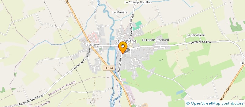 localisation de l'entreprise L AUMONE  SOULEUVRE EN BOCAGE