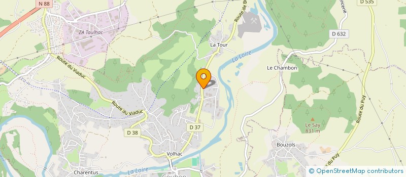 localisation de l'entreprise L'AUR'OR  COUBON