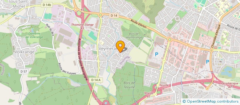 localisation de l'entreprise L'AURA STUDIO  THIONVILLE