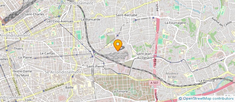 localisation de l'entreprise L'AURELIE à MARSEILLE