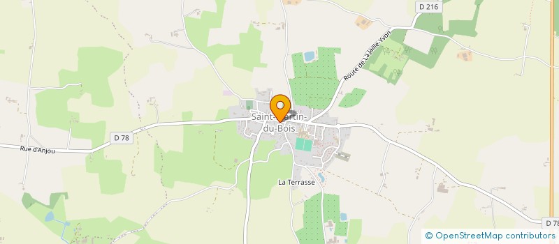 localisation de l'entreprise L'AUROCH à SEGRE-EN-ANJOU BLEU