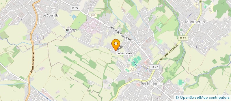 localisation de l'entreprise L'AUROISE  PECHBONNIEU