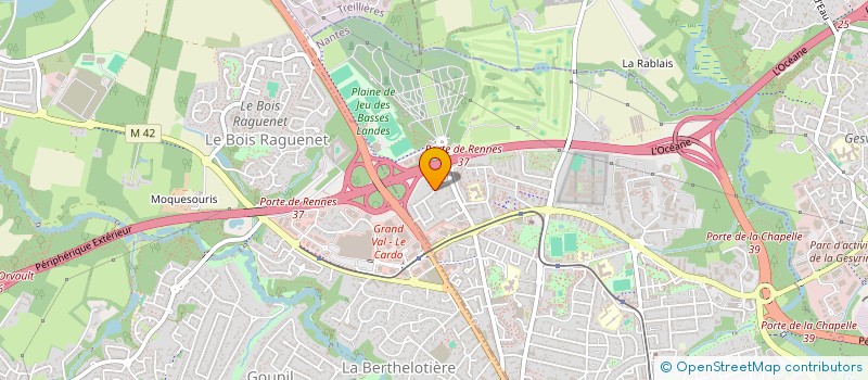 localisation de l'entreprise L'AURORE  NANTES