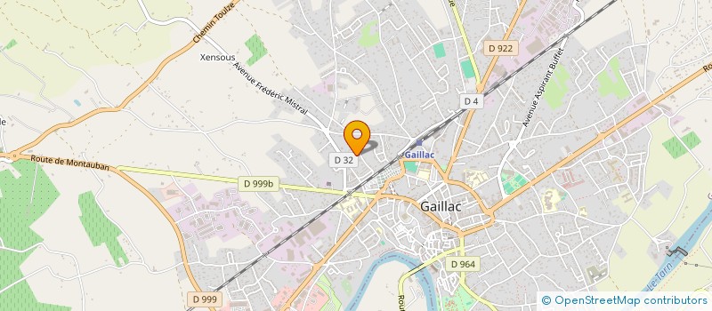 localisation de l'entreprise L'AURORE à GAILLAC