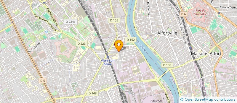 localisation de l'entreprise L' AURORE  VITRY-SUR-SEINE