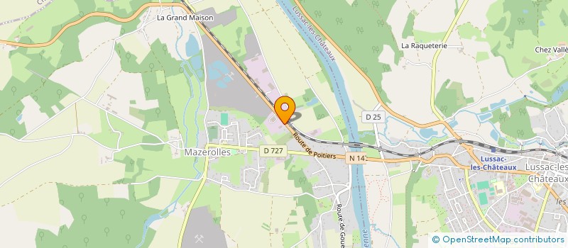 localisation de l'entreprise L'AURORE à MAZEROLLES