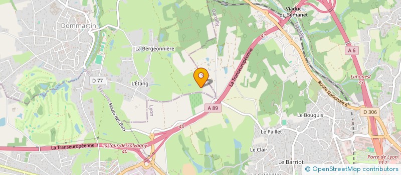 localisation de l'entreprise L'AURORE  DOMMARTIN