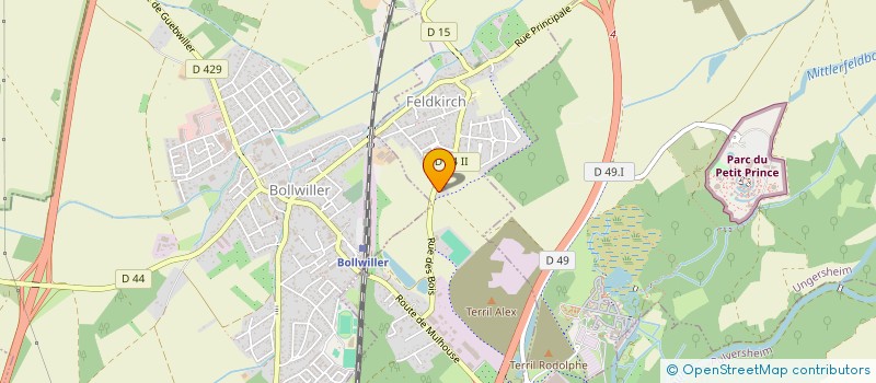 localisation de l'entreprise L'AURORE  FELDKIRCH