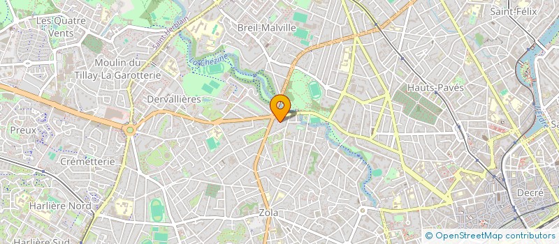 localisation de l'entreprise L'AURORE à NANTES