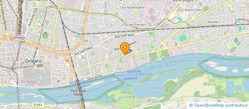 localisation de l'entreprise L'AURORE à SAINT-JEAN-DE-BRAYE