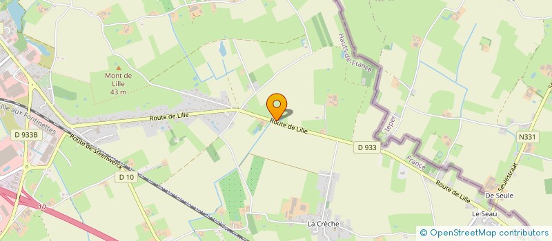 localisation de l'entreprise L'AURORE D'OLIVE ET FERNAND à BAILLEUL