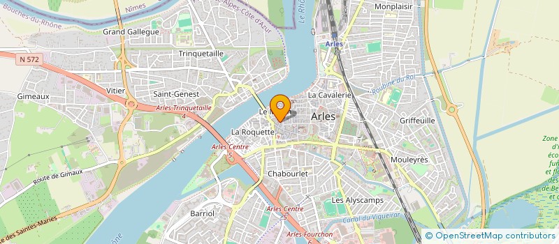 localisation de l'entreprise L'AUTHENTIC à ARLES