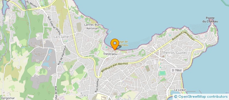 localisation de l'entreprise L'AUTHENTIK à PERROS-GUIREC