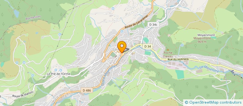 localisation de l'entreprise L'AUTHENTIK à LA BRESSE