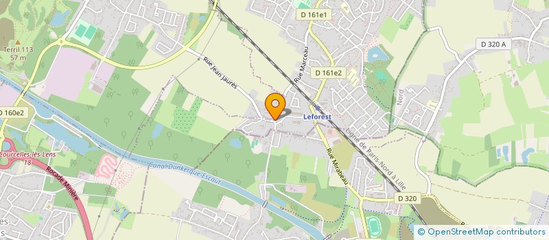 localisation de l'entreprise L'AUTHENTIK  EVIN-MALMAISON