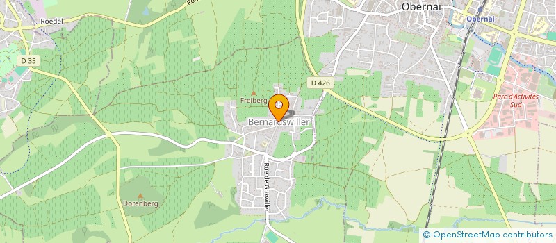 localisation de l'entreprise L'AUTHENTIK AGENCY  BERNARDSWILLER