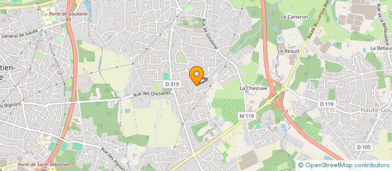 localisation de l'entreprise L'AUTHENTIK ATELIER à BASSE-GOULAINE