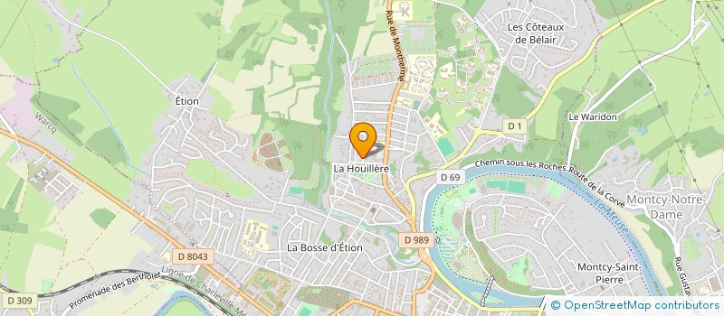 localisation de l'entreprise L'AUTHENTIK, CUISINES DU MONDE  CHARLEVILLE-MEZIERES