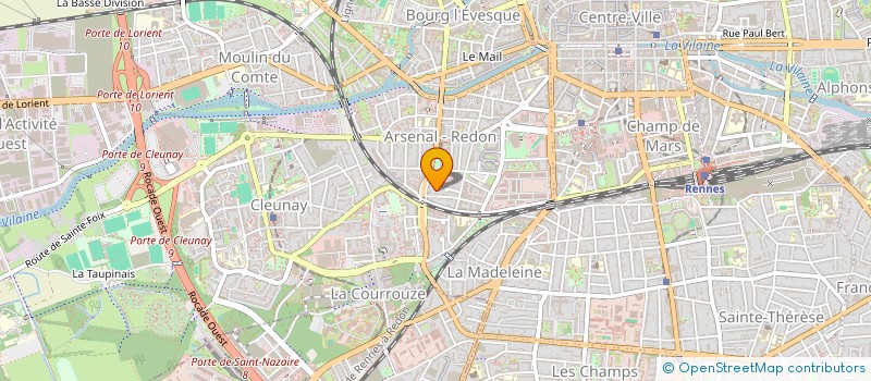 localisation de l'entreprise L'AUTHENTIQUE  RENNES