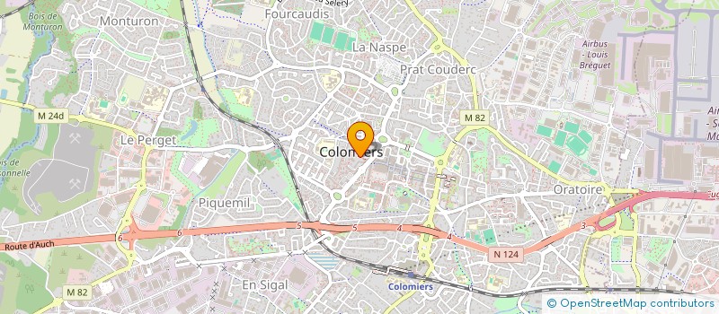 localisation de l'entreprise L'AUTHENTIQUE à COLOMIERS