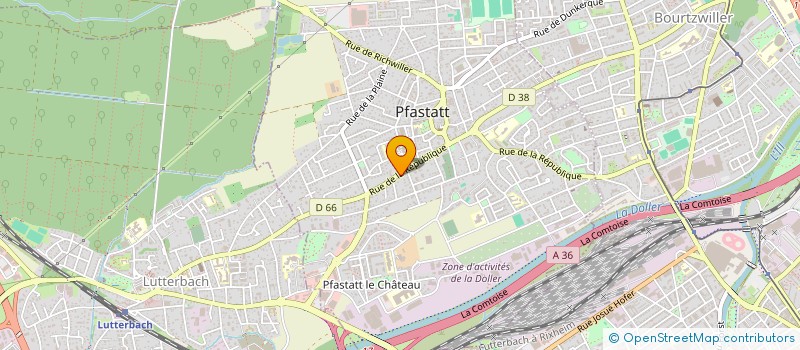 localisation de l'entreprise L'AUTHENTIQUE  PFASTATT