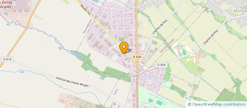 localisation de l'entreprise L'AUTHENTIQUE  SERRES-CASTET