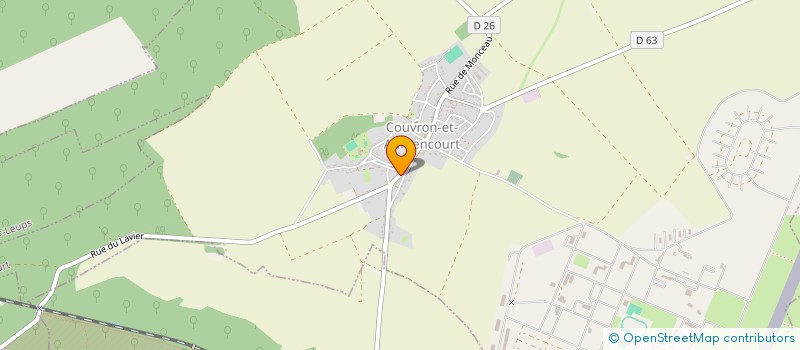 localisation de l'entreprise L'AUTHENTIQUE à COUVRON-ET-AUMENCOURT