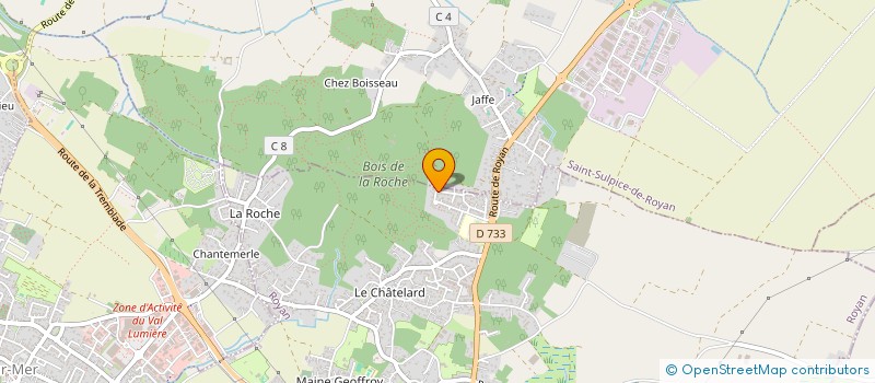 localisation de l'entreprise L'AUTHENTIQUE  ROYAN