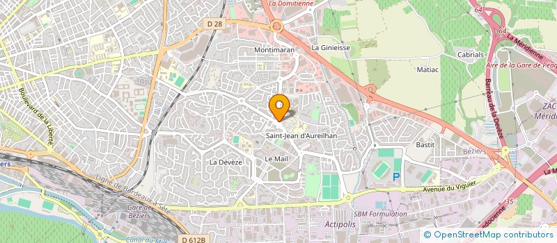 localisation de l'entreprise L'AUTHENTIQUE  BEZIERS