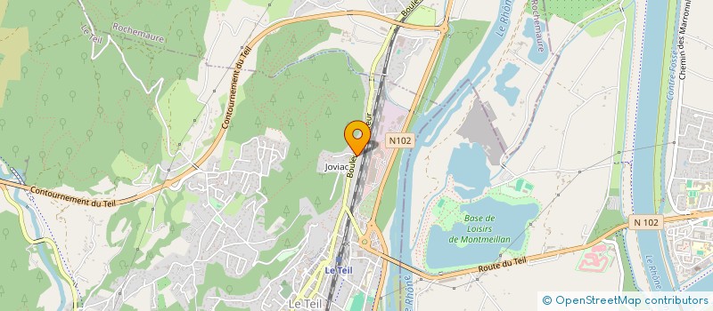 localisation de l'entreprise L'AUTHENTIQUE  LE TEIL