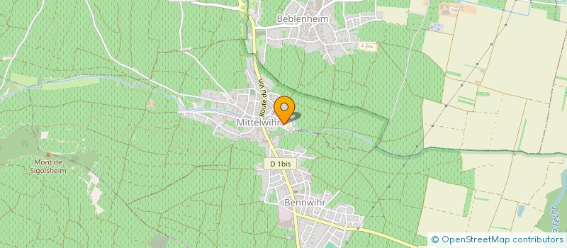 localisation de l'entreprise L'AUTHENTIQUE ATYPIQUE  MITTELWIHR