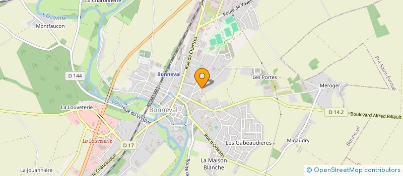 localisation de l'entreprise L'AUTHENTIQUE DE BEAUCE à BONNEVAL