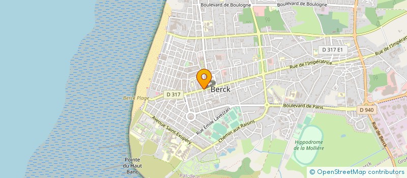 localisation de l'entreprise L'AUTHIE IMMOBILIER à BERCK