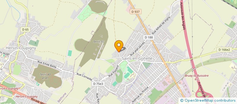 localisation de l'entreprise L'AUTINE  SAINS-EN-GOHELLE