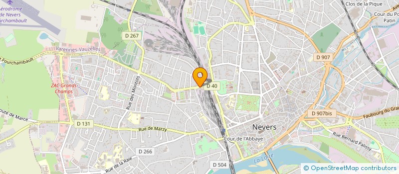 localisation de l'entreprise L'AUTO ECOLE DU 13 EME à NEVERS
