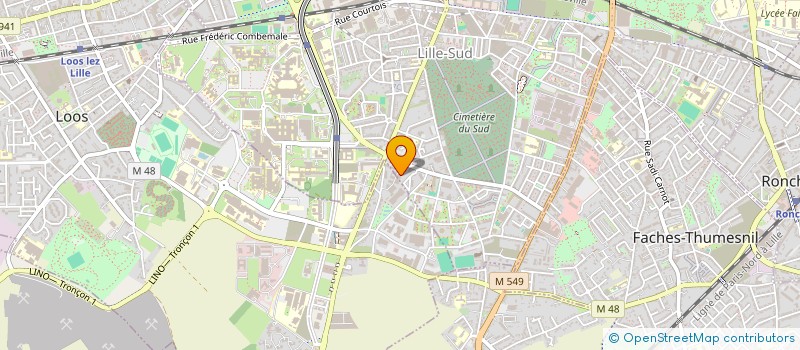 localisation de l'entreprise L'AUTO GAGNANT à LILLE