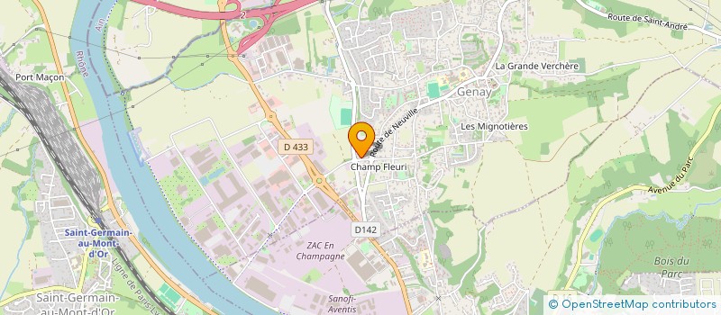 localisation de l'entreprise L'AUTO GANATHAINE à GENAY