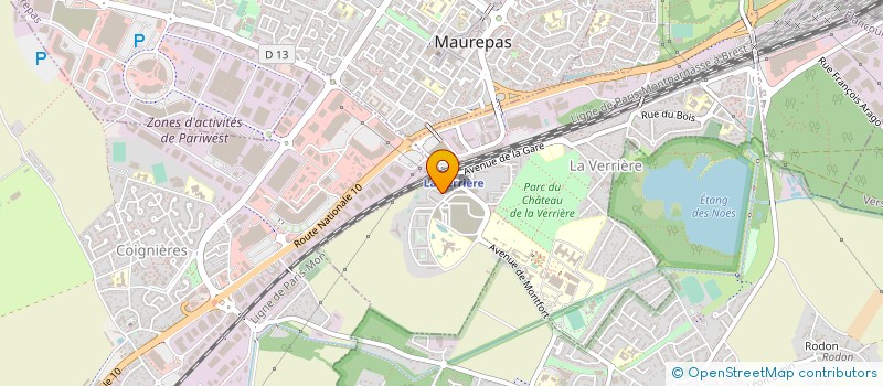 localisation de l'entreprise L'AUTO MAGASIN  LA VERRIERE