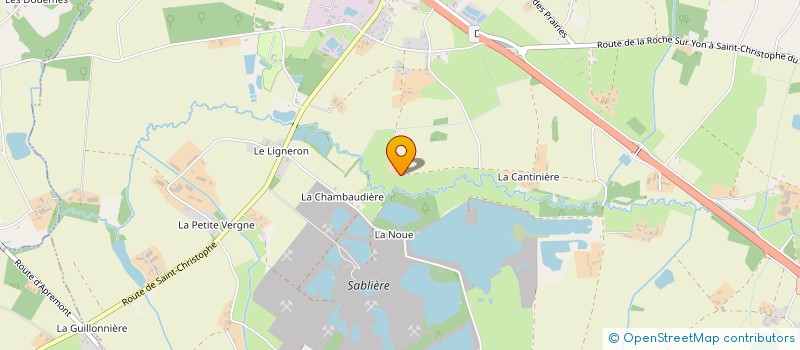 localisation de l'entreprise L'AUTO VENDEENNE  SAINT-CHRISTOPHE-DU-LIGNERON