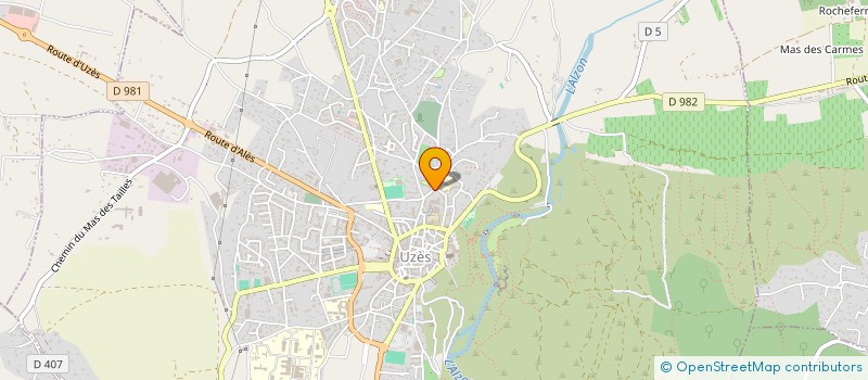 localisation de l'entreprise L AUTOBUS à UZES
