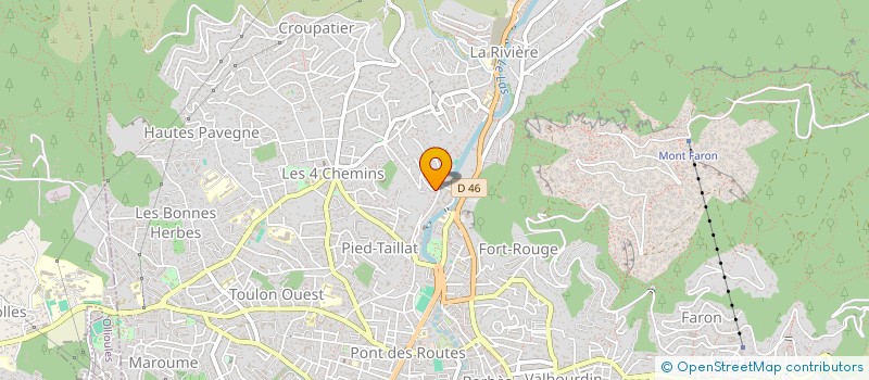 localisation de l'entreprise L'AUTOECOLE à TOULON